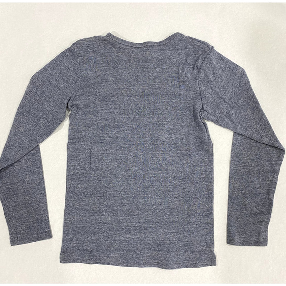 Gray Long Sleeve Shirt by Here + There Youth Girls Size 10 - Picture 2 of 8